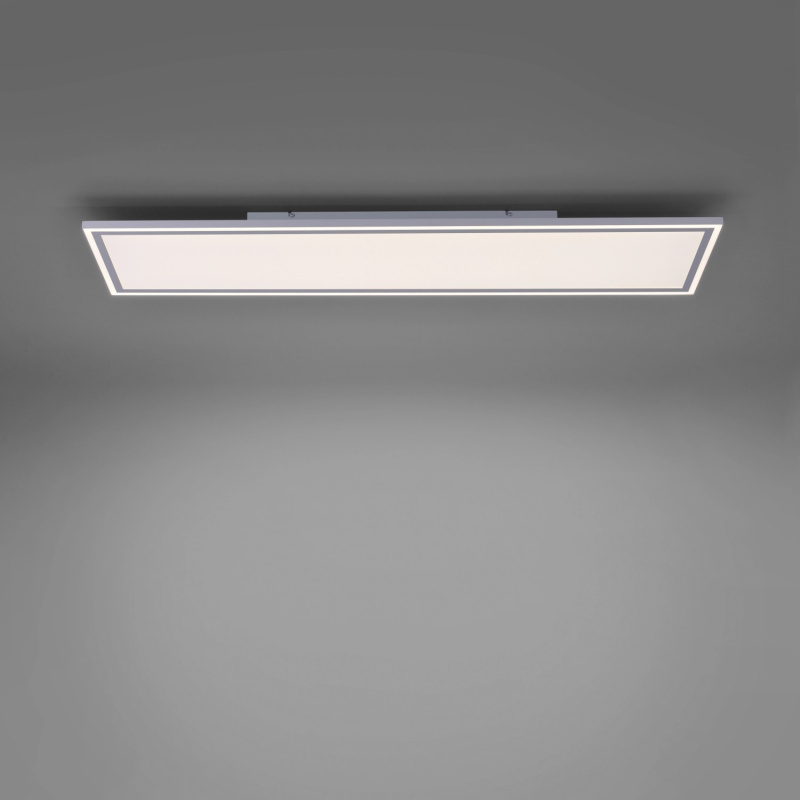 Just Light. Stropní LED svítidlo Edging, 2700-5000K, bílá, 121,4 x 31,4 cm