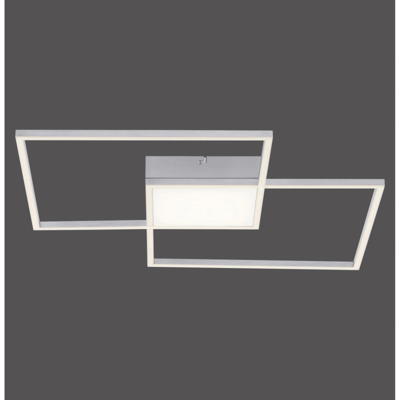 Just Light. stropní LED svítidlo Asmin, 2700-5000K, ocel, 5,2 x 60 x 60 cm