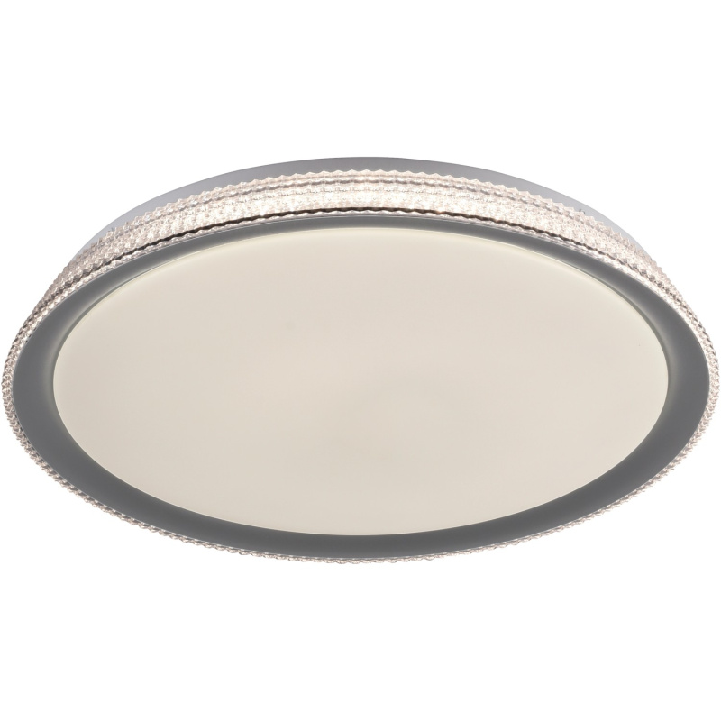 Just Light. Stropní LED svítidlo Lolasmart-Kari stříbrné