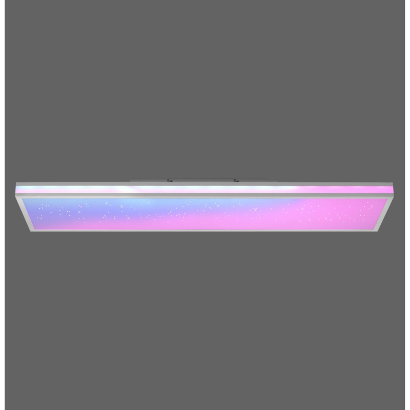 Just Light. Stropní LED svítidlo Mario, 2700-5000K+RGB, bílá, 100 x 25 cm