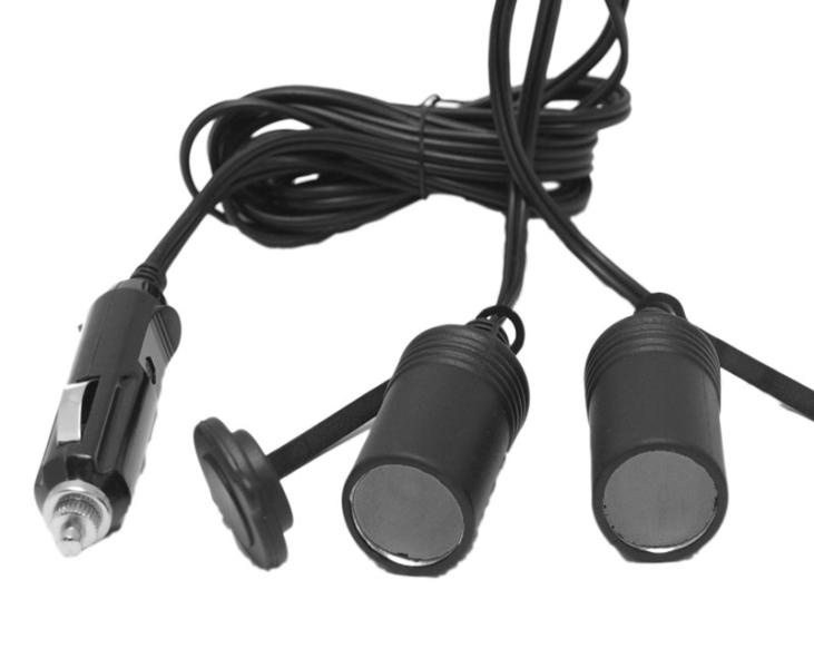 Carbest 12V/24V dvojitá spojka