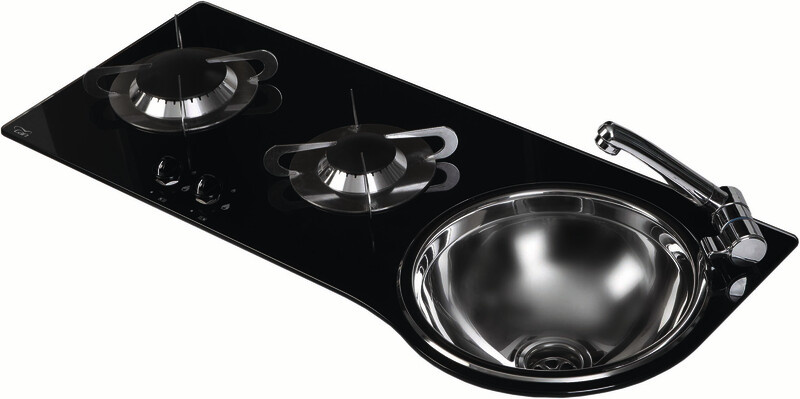 Kombinovaný dřez s plynovým vařičem CAN - model PV1364