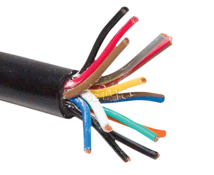 12V kabel pro přívěs 13pin, 10m role