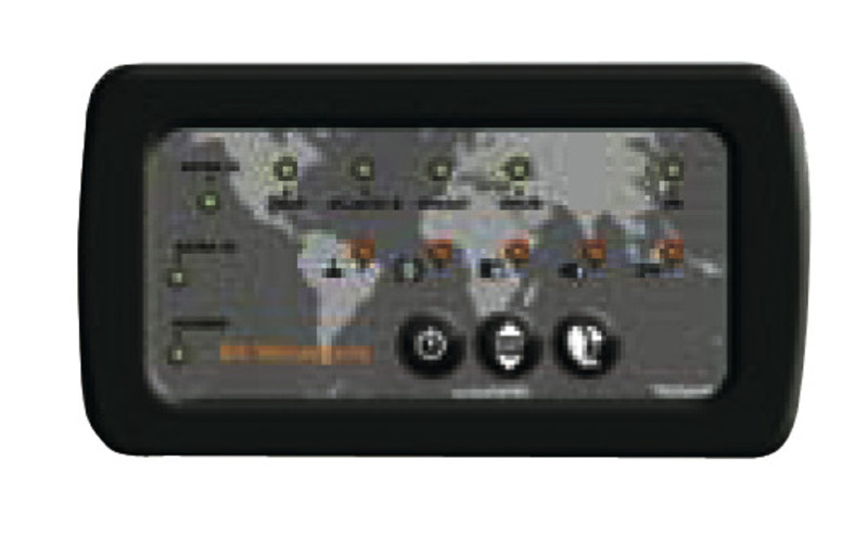 Ovládací panel Carbest LED - Pro Travelsat se 7 satelitními pozicemi