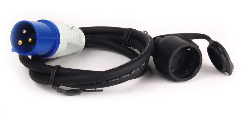 Připojovací adaptérový kabel Carbest CEE/Schuko 3x2,5mm², délka 1,5m Varianta: Kabel CEE/Schuko 3x2,5mm2