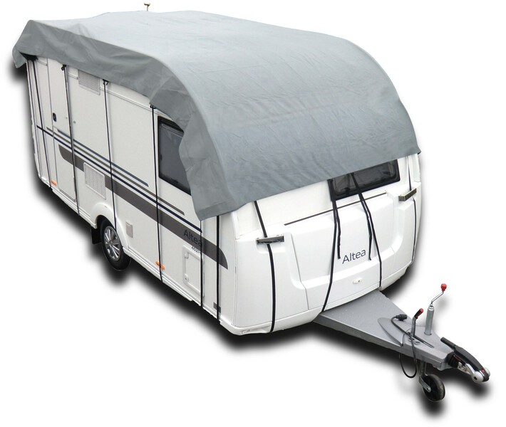REIMO TENT Ochranná střešní plachta na karavan nebo obytný vůz Rozměr: 555 - 300 cm