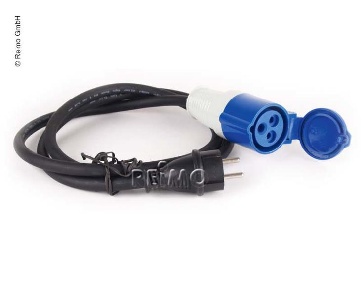 Připojovací adaptérový kabel Carbest CEE Schuko zástrčka/CEE spojka 3x2,5mm², délka 0,4m