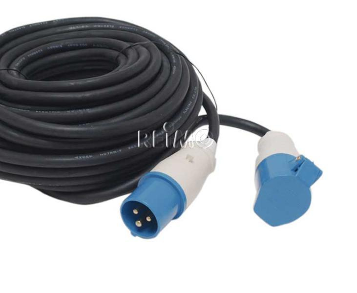 Prodlužovací kabel Carbest CEE 40 m s CEE spojkou a CEE zástrčkou