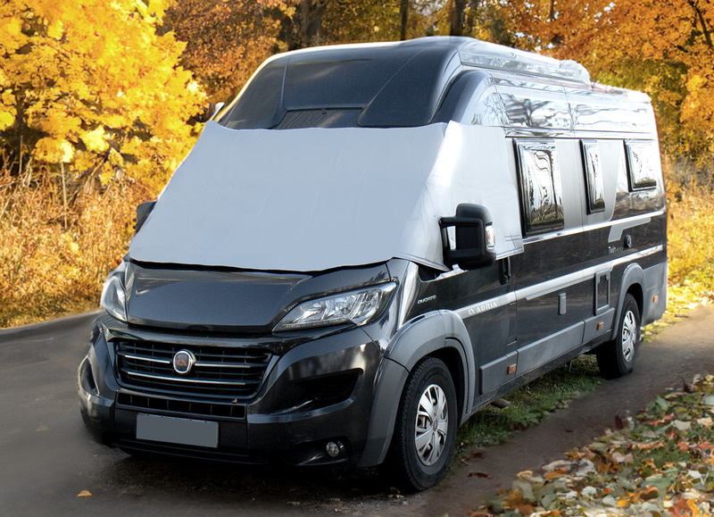 Vnější izolační clona s izolací X-Trem pro Mercedes Benz Sprinter Varianta: MB Sprinter 1996 - 2006, okna kabiny