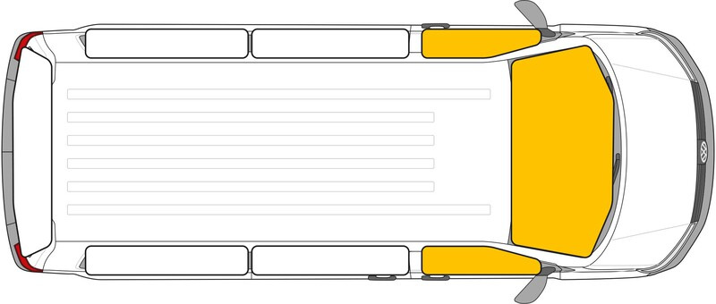 Vnitřní termoclona pro Mercedes Sprinter, VW Crafter Varianta: MB Sprinter 2006 - 2018 / VW Crafter 2006 -2016