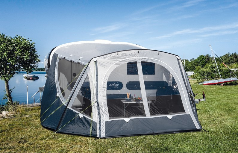RTENT Nafukovací předstan pro karavany Adria Action Air 361 a 391 Rozměr: 400 x 290 cm