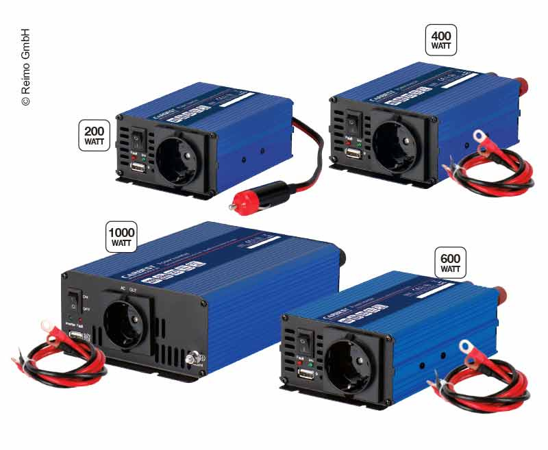Měnič napětí CARBEST  - provoz 230V, zařízení na 12 V Varianta: Měnič 1000W sinusový