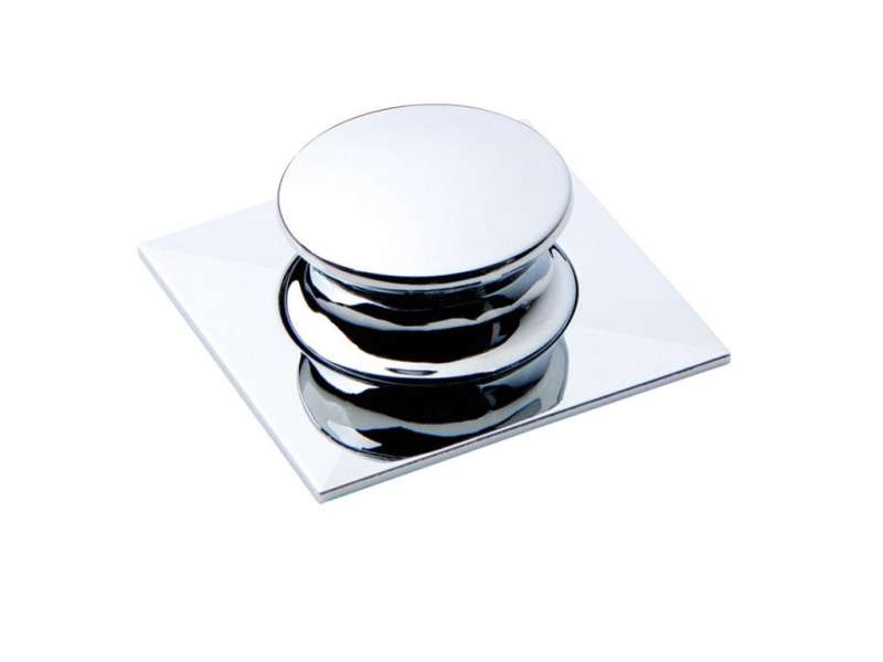 REIMO Čtvercový nábytkový úchyt Push Lock - 36 x 36 mm