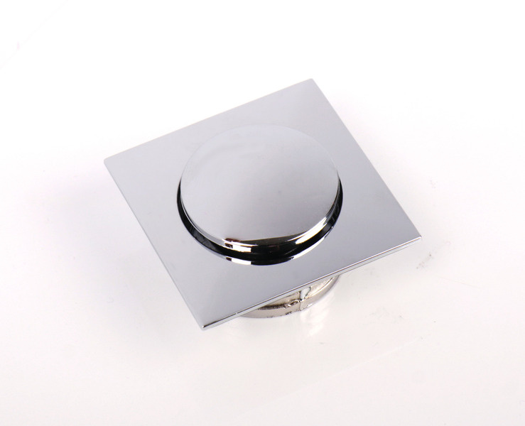 REIMO Čtvercový nábytkový úchyt Push Lock - 36 x 36 mm