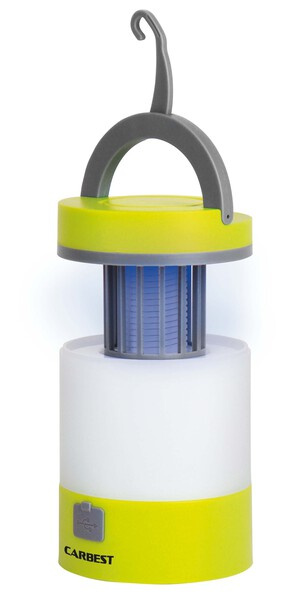 Velké LED světlo Carbest s ochranou proti komárům