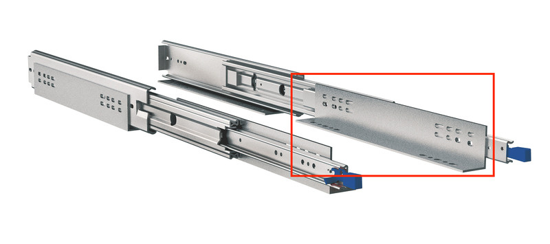 CARBEST Adaptéry pro výsuvné lišty Rollout Slider Gigant - 711 mm