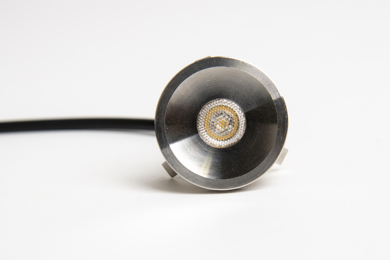 CARBEST LED mini vestavné reflektory z nerezové oceli