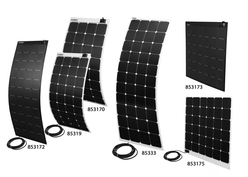 Solární panely Carbest PowerPanel Flex - 80 až 160 wattů Varianta: Solarpanel Flex 110W schw
