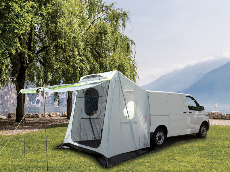 REIMO TENT Zadní stan UPGRADE DOME PREMIUM pro WV T5/T6/T6.1 s křídlovými dveřmi