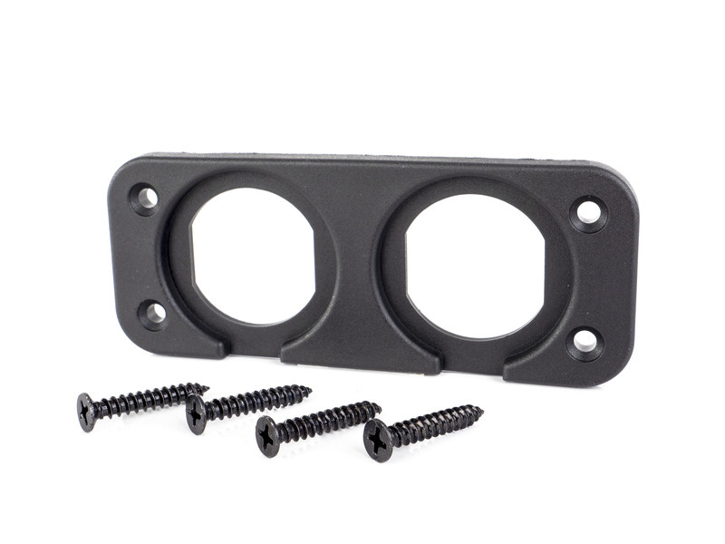 CARBEST Montážní rámečky pro USB a voltmetry Varianta: Dvojitý rámeček