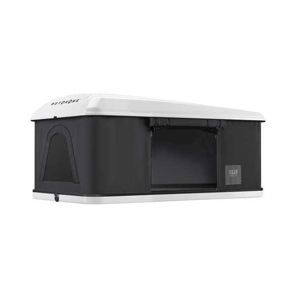 Střešní stan AUTOHOME 1.0 z tvrdé skořepiny - šedá látka - bílá skořepina Varianta: Small