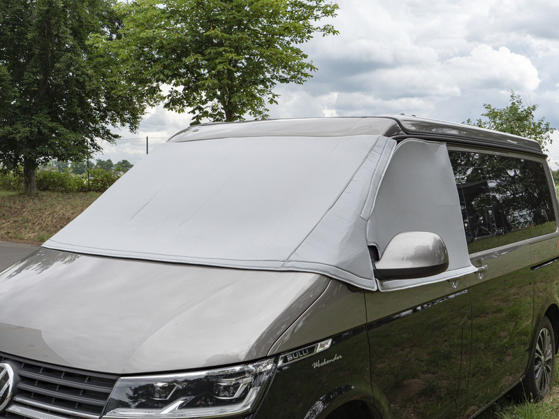 Vnější termoizolační termoclona Carbest pro VW T4 / T5 / T6 / Multivan - se suchým zipem Varianta: VW Multivan od roku 2021