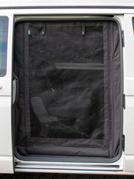 Moskytiéra Carbest PREMIUM pro posuvné dveře VW T5 / T6 - strana spolujezdce