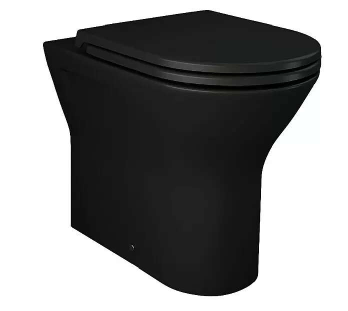 Stojící WC RAK Ceramics Feeling / keramika / matná černá Varianta: ivi1
