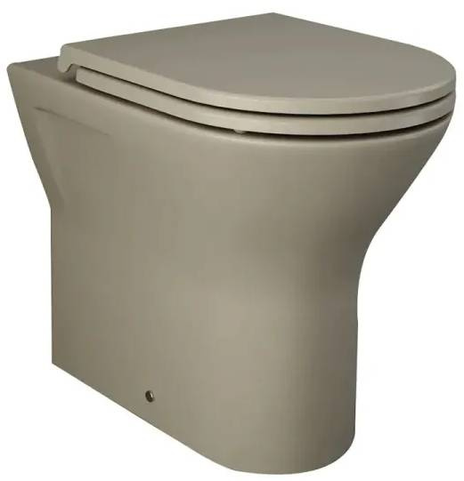Stojací WC RAK Ceramics Feeling Cappuccino / bezokrajové / hnědá Varianta: ivi1