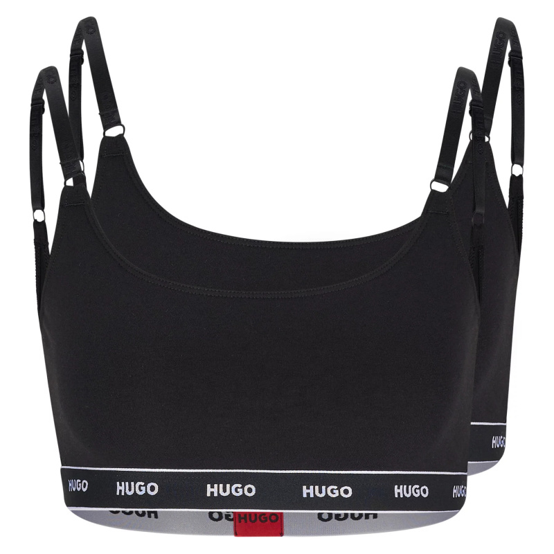 BOSS Dámská sportovní podprsenka Stripe 50469659-001 - HUGO S