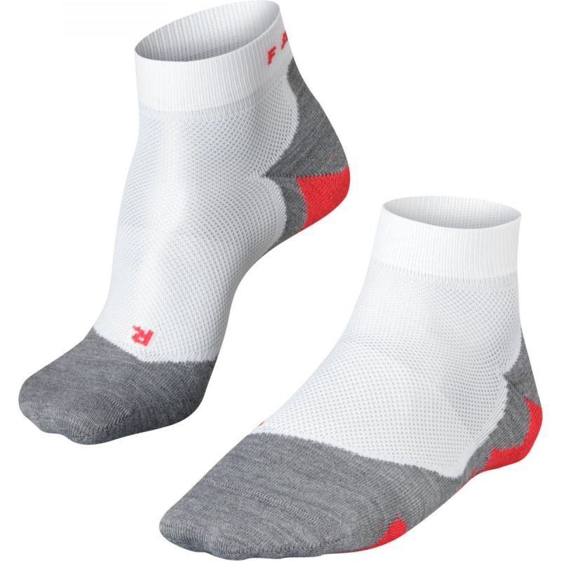 Falke RU5 Lightweight Short, pánské běžecké ponožky, bílé
