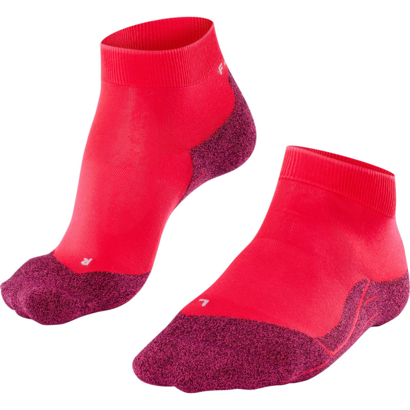 Falke RU4 Light Performance Short, běžecké ponožky, dámské, růžová