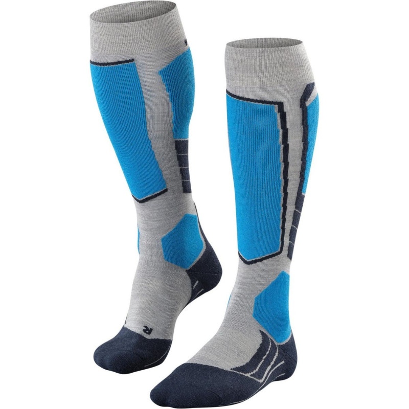 Falke SK2 Wool lyžařské ponožky, pánské, šedé