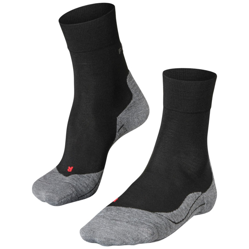 Falke RU4 Wool, běžecké ponožky, pánské, černá