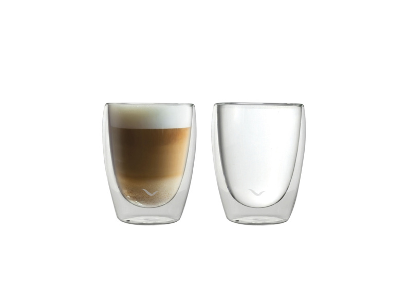 Mövenpick Termo sklenice na Latte Macchiato 2 ks / Cappuccino 2 ks / Espresso 4 ks (cappuccino, 2 kusy)