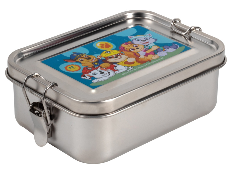 Láhev na pití / Svačinový box (svačinový box tlapková patrola)