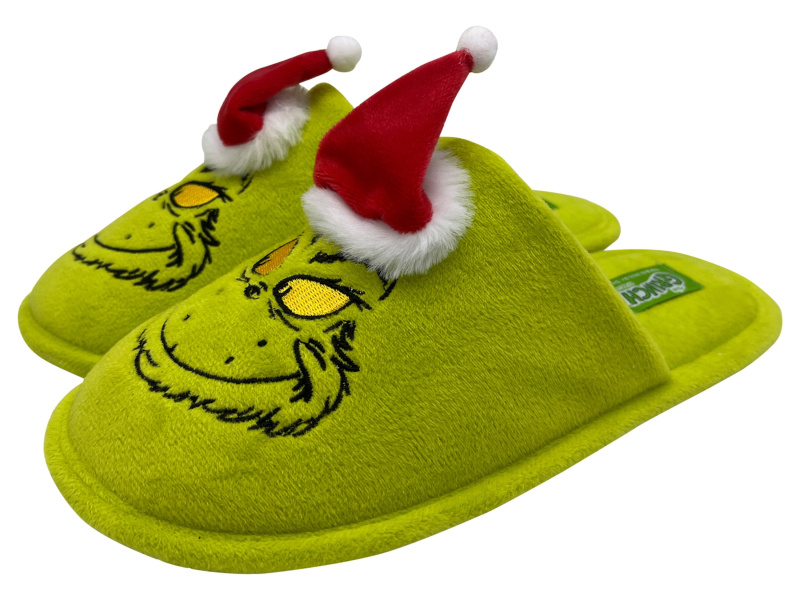 Dámská / Pánská domácí obuv Grinch (zelená, 41/42)