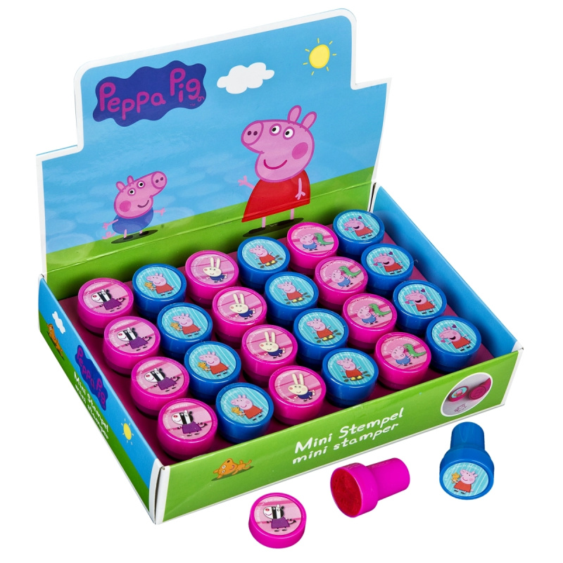 Mini razítko Karton P+P - Peppa Pig, mix motivů