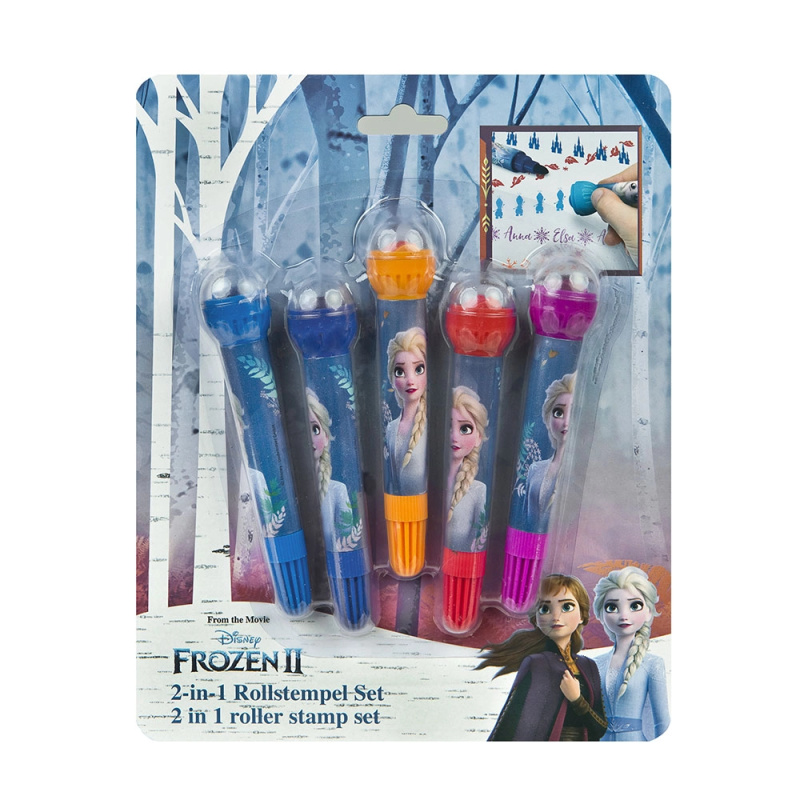 Karton P P Sada razítek 2v1 Frozen
