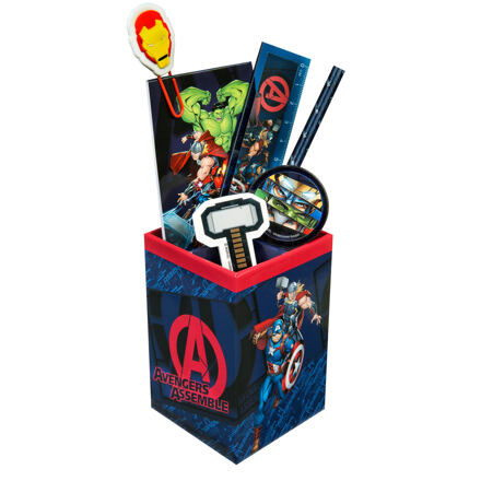 Sada školních potřeb Avengers - kelímek