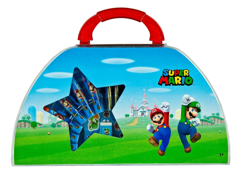 Undercover Dětský malířský kufřík, 51dílný (Super Mario)