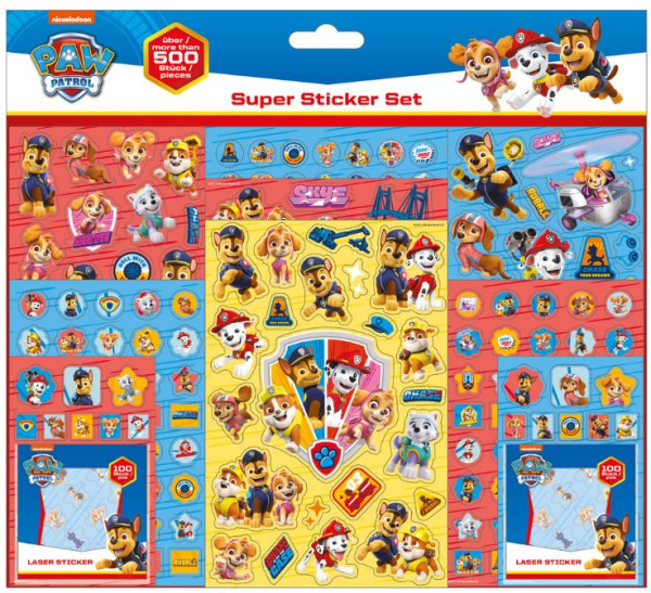 Set nálepek Paw Patrol KARTONPP