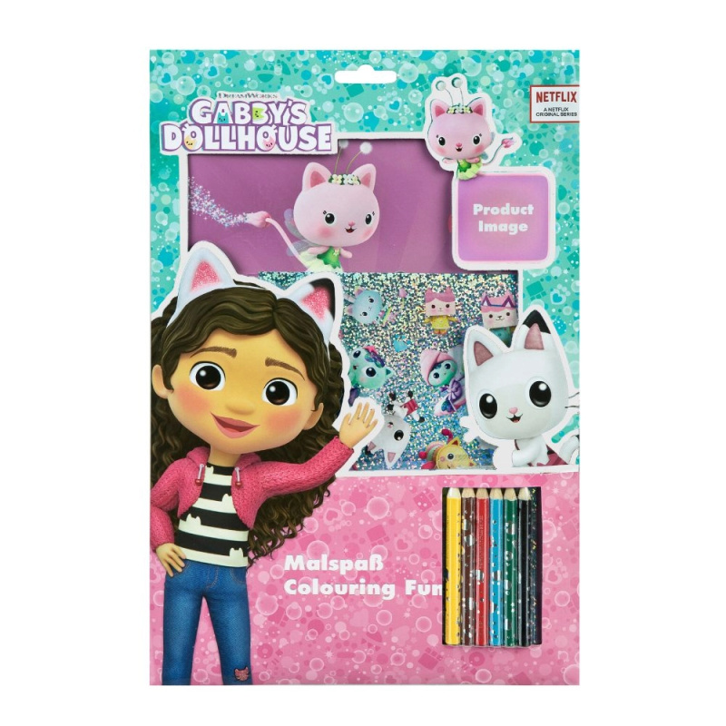 Kreslící sada Gabby´s Dollhouse KARTONPP