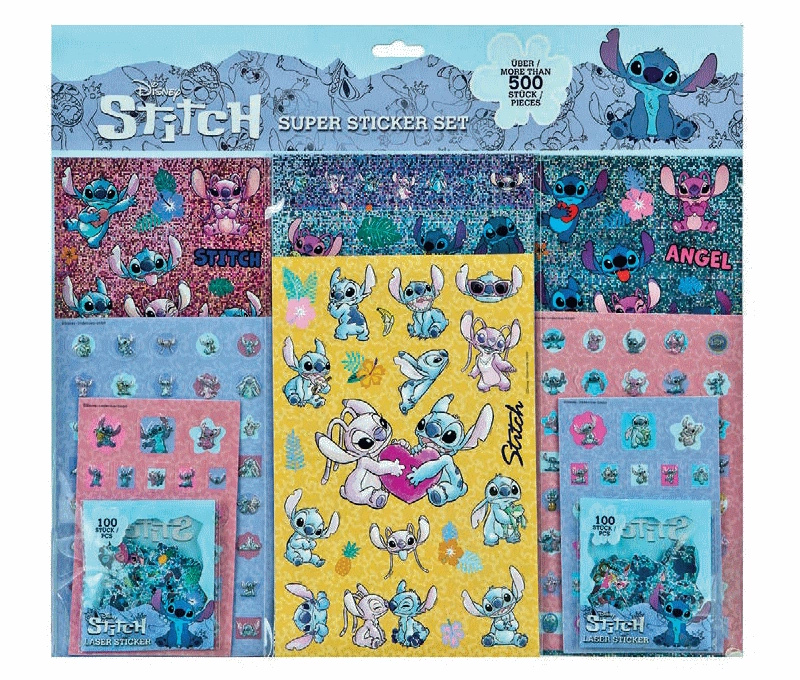 Disney Lilo & Stitch super sada samolepek