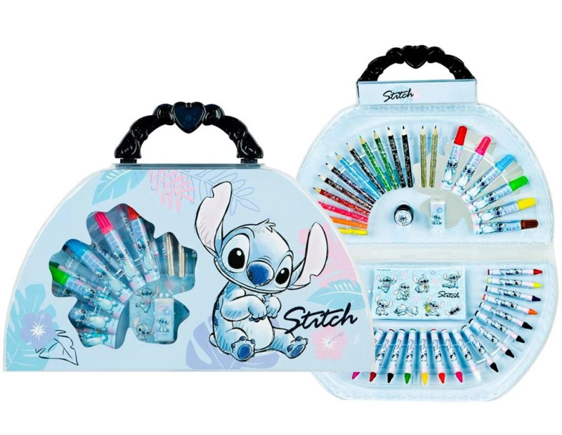 Undercover Dětský malířský kufřík, 51dílný (Stitch)