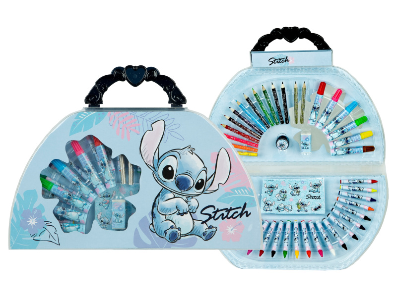 Undercover Dětský malířský kufřík, 51dílný (Stitch)