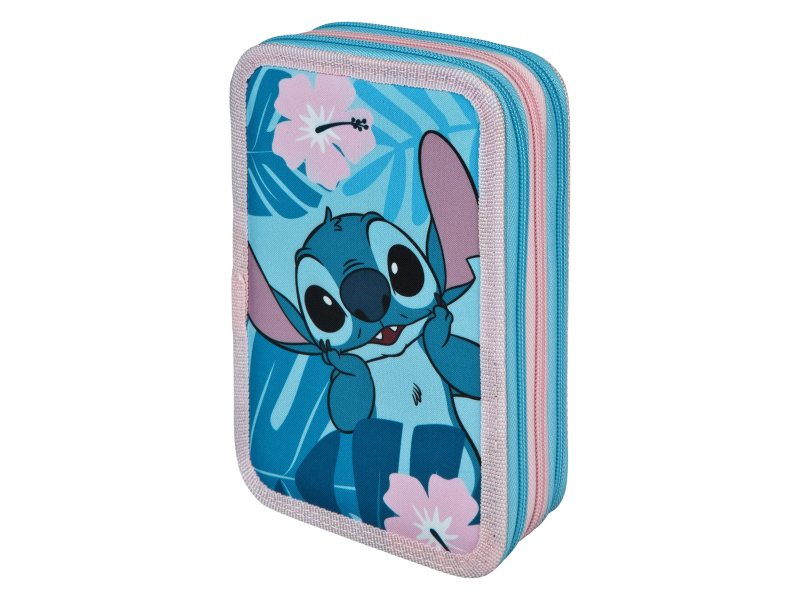 Třípatrový penál s příslušenstvím (Stitch)