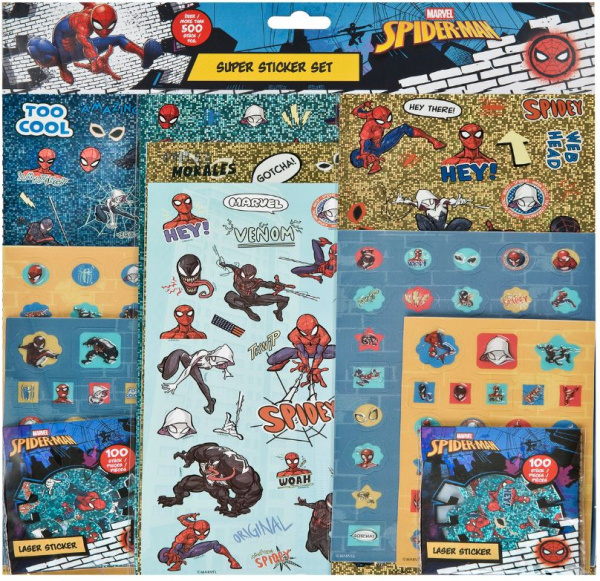 Set nálepek Spiderman KARTONPP