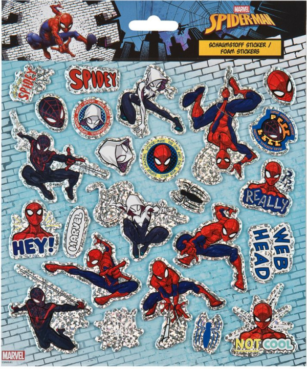 Set pěnových nálepek Spiderman KARTONPP