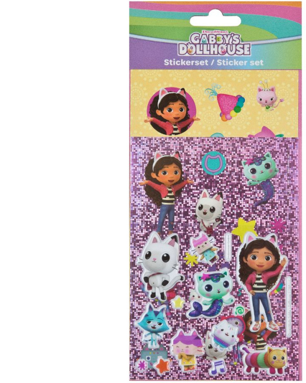 Malý set nálepek Gabbys Dollhouse KARTONPP